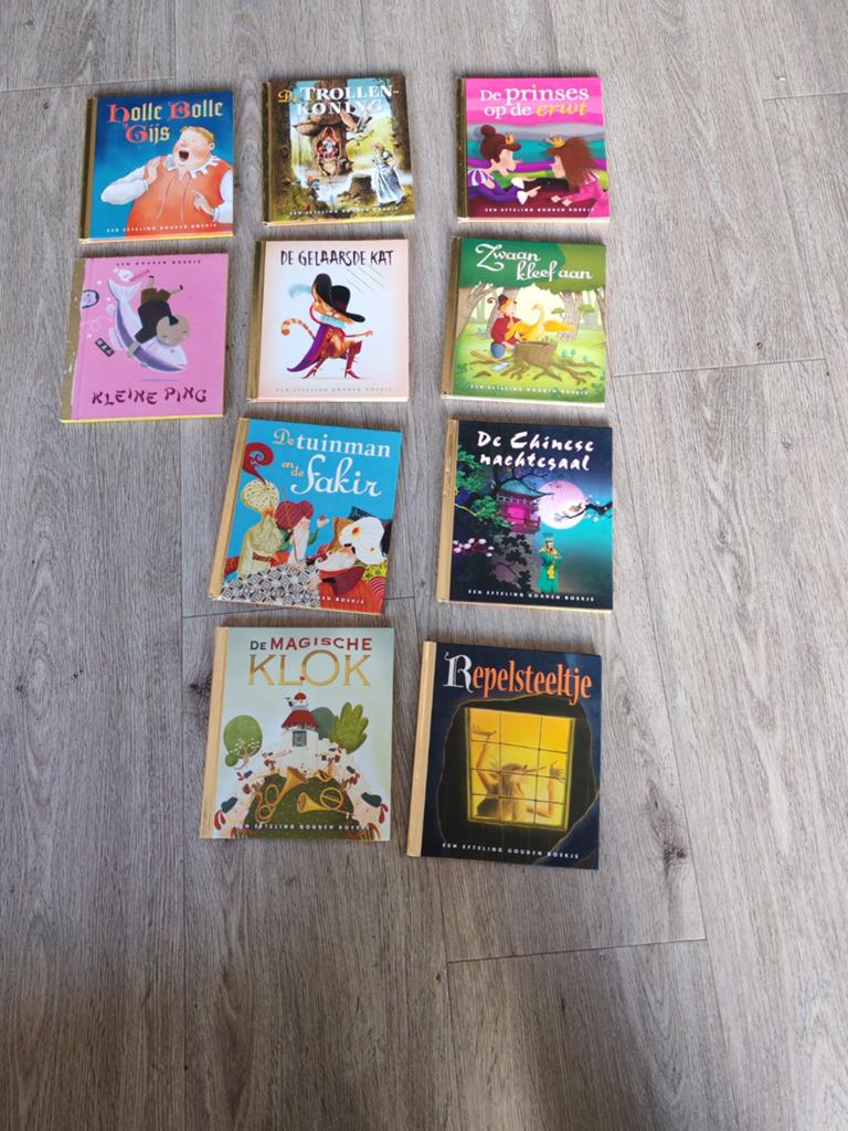 10 Efteling Gouden Boekjes - Sprookjescollectie, Ophalen of Verzenden, Gelezen, Diverse auteurs (Efteling), Sprookjes