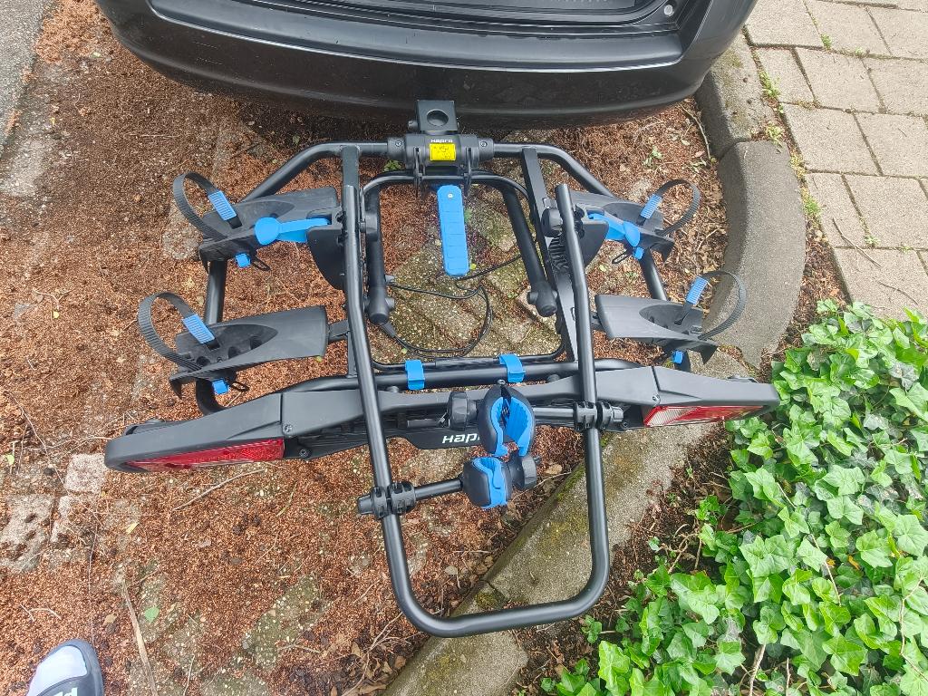 Fietsendrager harpo 2e-bike, Auto diversen, Fietsendragers, Ophalen, Elektrische fiets, Zo goed als nieuw, 2 fietsen