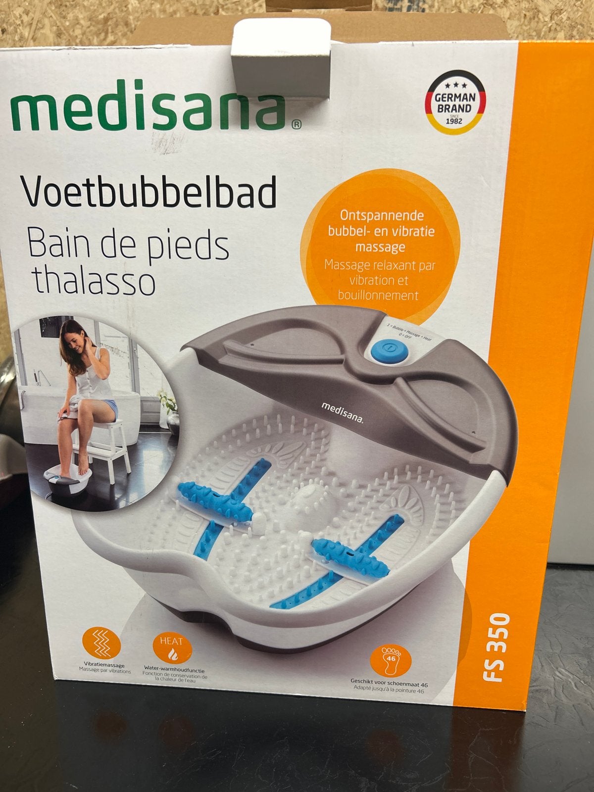 Medisana Voetbubbelbad FS 350 - Nieuw in doos, Ophalen, Nieuw, Hand- en Voetverzorging