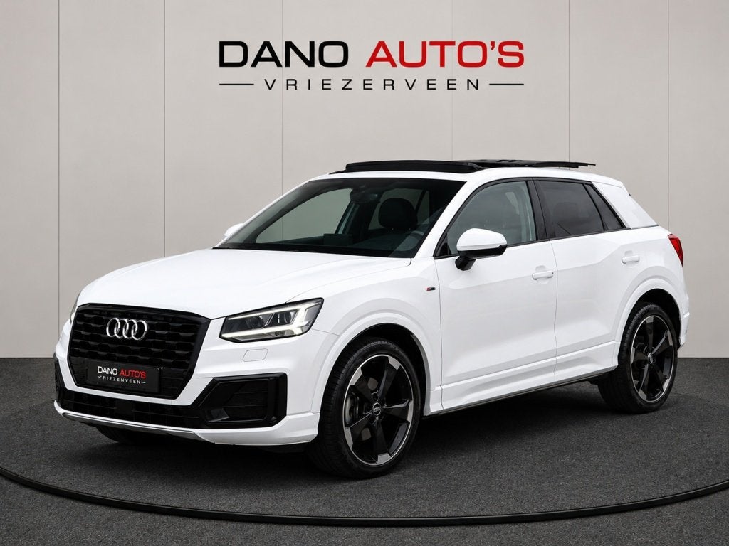 Audi Q2 1.4 TFSI CoD Sport S-Line Pano/B&O/Leer/Trekhaak, Auto's, Audi, Bedrijf, Te koop, Q2, ABS, Airbags, Bluetooth, Centrale vergrendeling