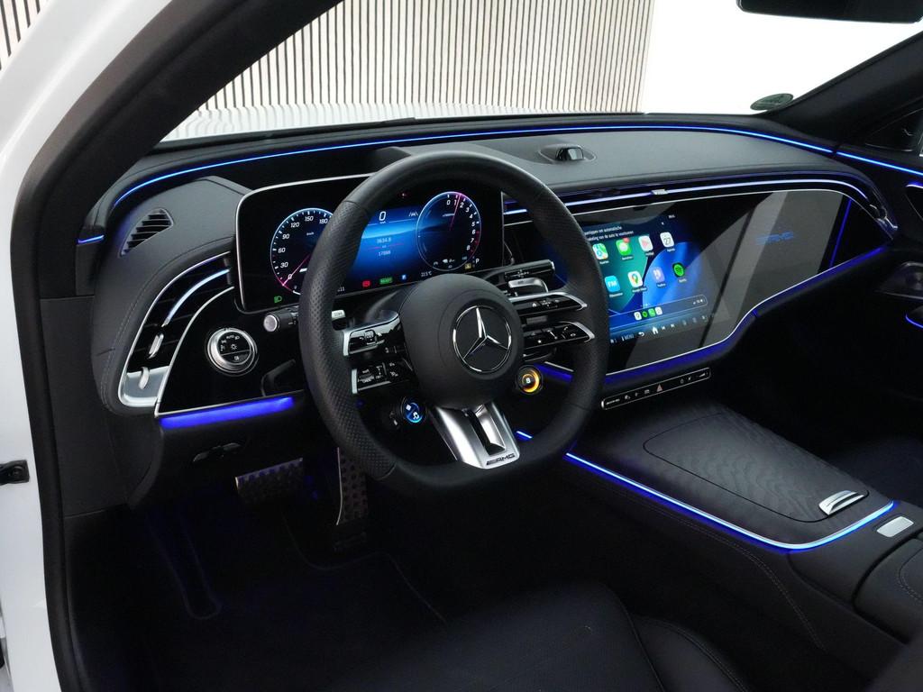 Mercedes-Benz E-klasse E53 AMG Estate 612pk 4MATIC+ Night Ed, Automaat, Gebruikt, Leder en Stof, Plug-in hybride