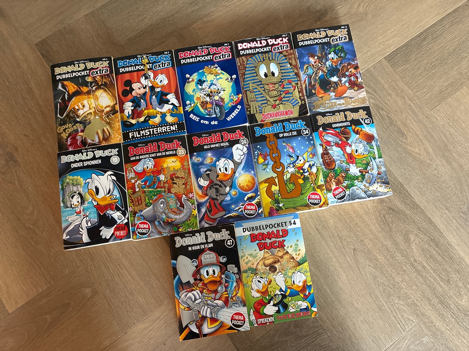 Donald Duck Dubbelpockets - 12 stuks, Boeken, Meerdere stripboeken, Ophalen of Verzenden, Gelezen