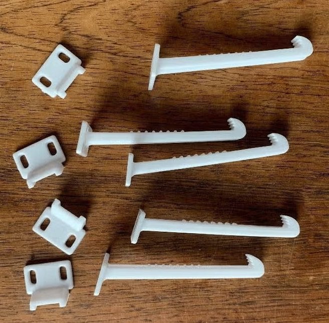4x veiligheidshaakje keukenkastje, kastslot beveiliging kast, Ophalen of Verzenden, Nieuw, Overige typen