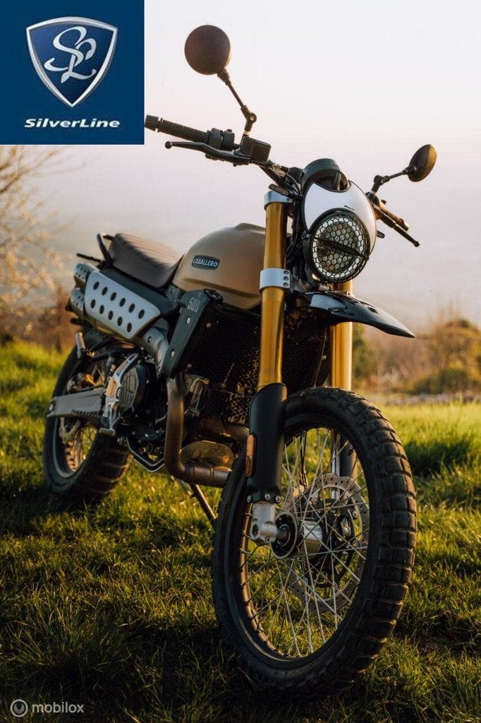 Fantic Caballero 500 Rally, nieuw 2026 model, Bedrijf, Fantic, Toermotor, 463 cc