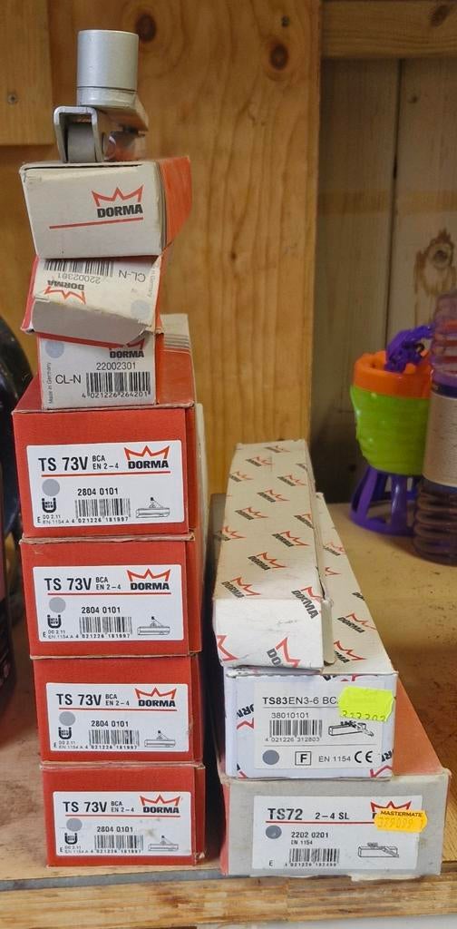 Dorma Deurdrangers TS 73V, TS 83, TS 72 - Nieuw in doos, Ophalen of Verzenden, Nieuw, Overige materialen, Overige typen