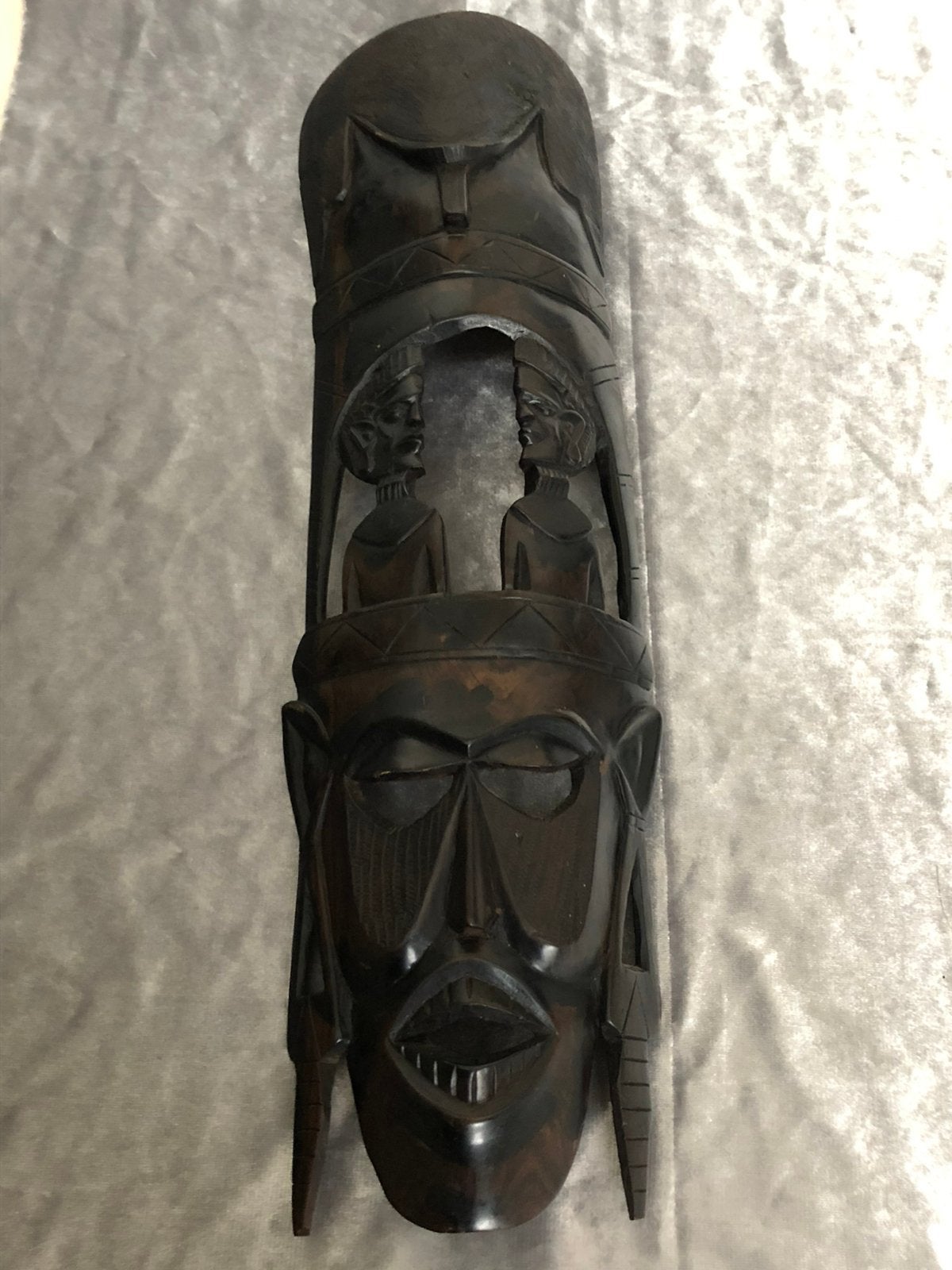 Mooi uitgesneden decoratie masker uit Afrika, Antiek en Kunst, Ophalen