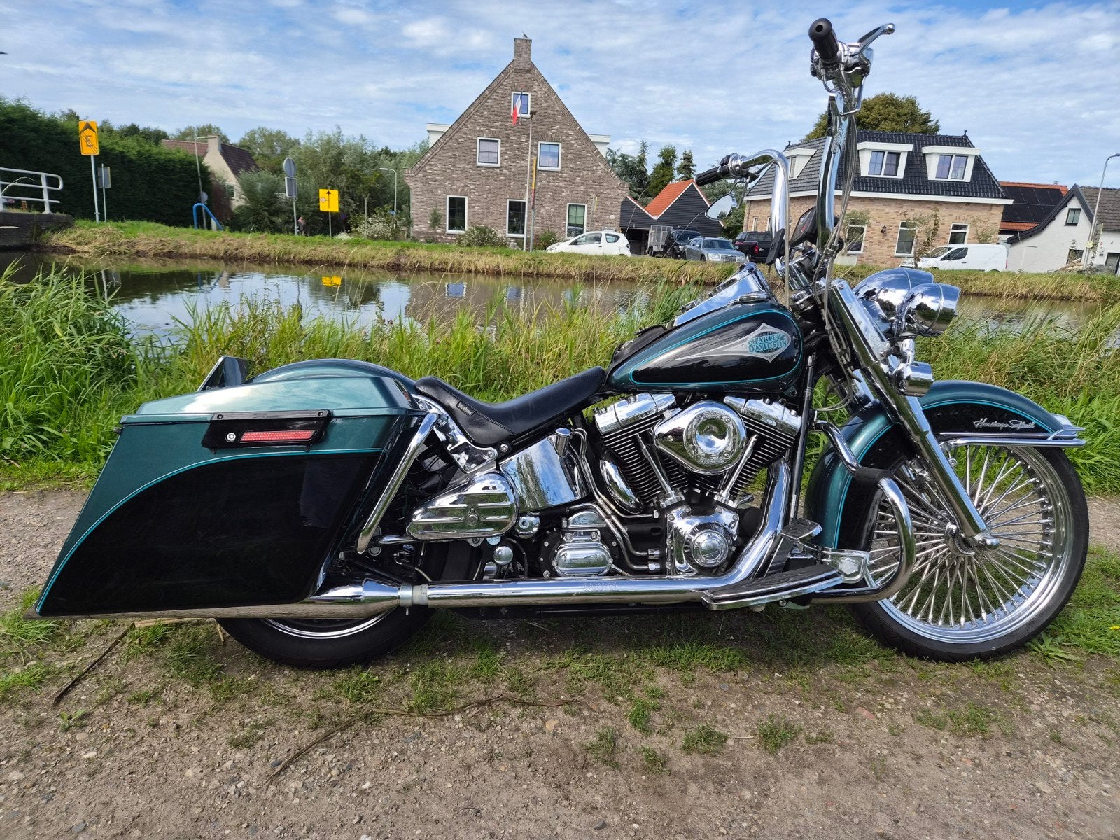 Harley-Davidson Heritage Softail Custom, Motoren, 2 cilinders, Gebruikt, Particulier, 1550 cc