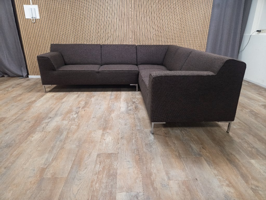 Mooi Groot Bruin MONTEL FRESH Hoekbank, Info@banxtel.nl, Gebruikt, Hoekbank, Hoekbank
