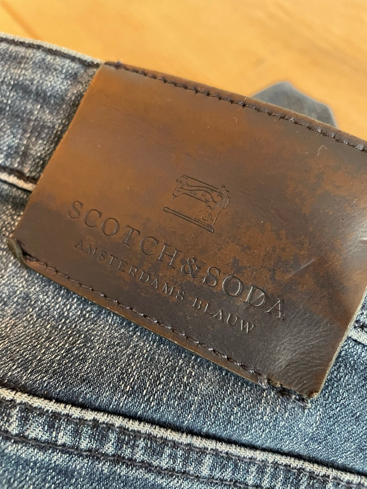 Scotch & Soda Ralston Spijkerbroek W31/L36, Ophalen of Verzenden, Gedragen, Blauw, W32 (confectie 46) of kleiner