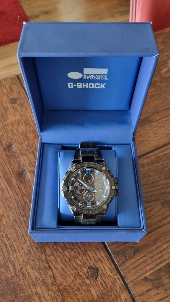 G Shock  GST B100 BNR-1AER, Casio, Staal, Polshorloge, Kunststof