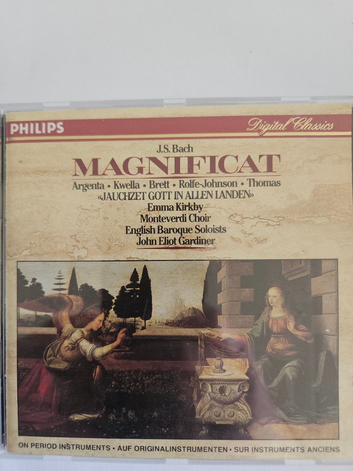 J.S. Bach - Magnificat & Jauchzet Gott in allen Landen, Ophalen of Verzenden, Zo goed als nieuw, Inclusief doosje, Barok