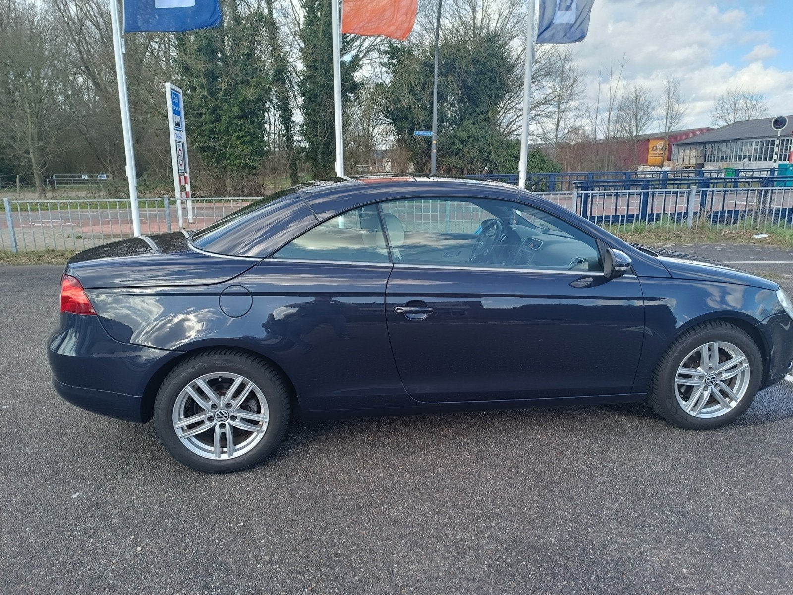 Volkswagen Eos 1.4 TSI 90KW 2011 Blauw, Voorwielaandrijving, Zwart, 4 cilinders, Cabriolet
