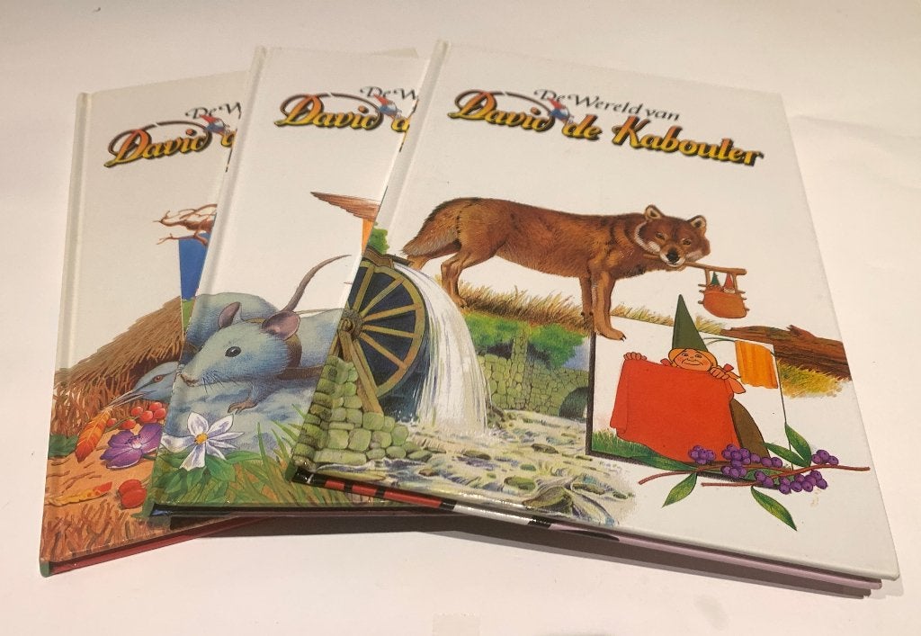 3x Boek De Wereld van David de Kabouter deel 1, 2, 3 en 3, Ophalen of Verzenden, Zo goed als nieuw, Fictie algemeen