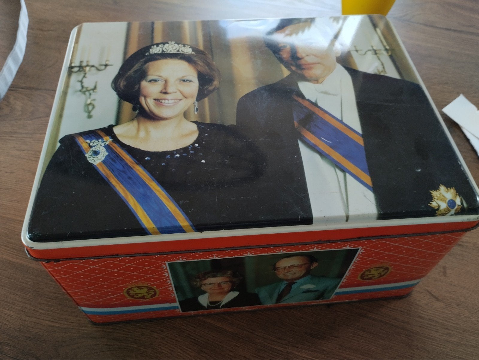 groot blik koninklijk huis, Verzamelen, Ophalen of Verzenden