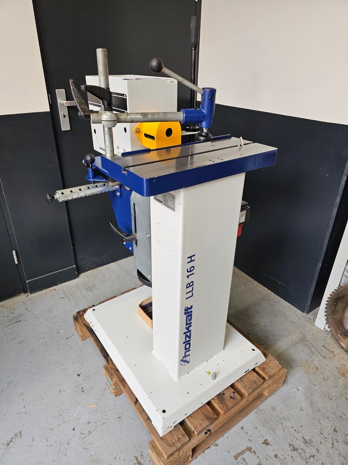 Langgatboor  / Langgatboormachine met boren, Doe-het-zelf en Verbouw, Ophalen, Zo goed als nieuw, Kolomboormachine