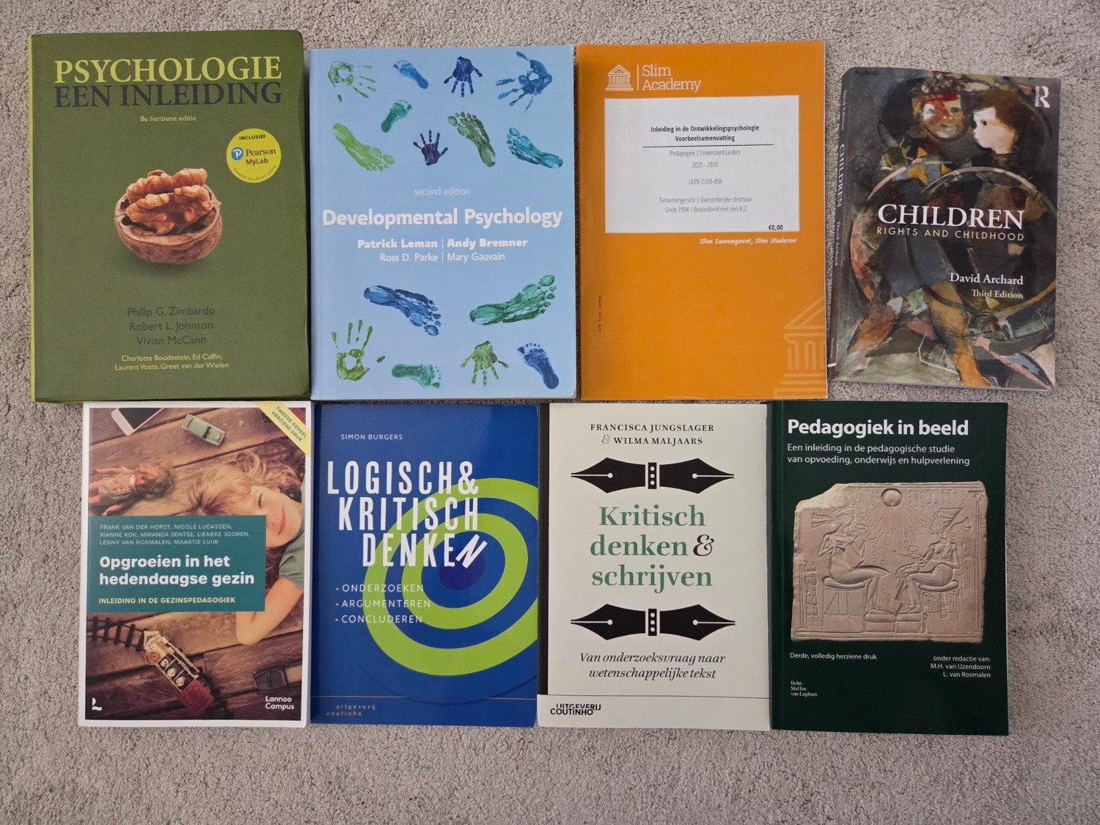 Diverse studieboeken Pedagogische Wetenschappen (WO), Boeken, Ophalen of Verzenden, Gamma, Zo goed als nieuw, WO