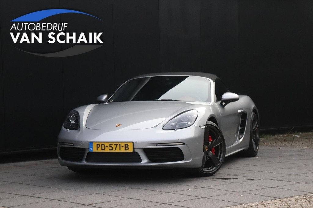 Porsche 718 Boxster S 2.5 350 PK | NL-AUTO | PDK | LEDER | B, Auto's, Porsche, Automatische klimaatregeling, Gebruikt, Euro 6
