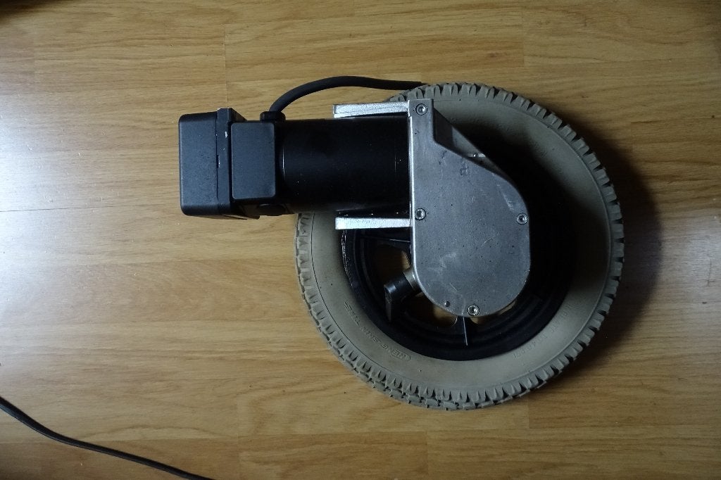 Rolstoelwielen met motor, Ophalen, Gebruikt