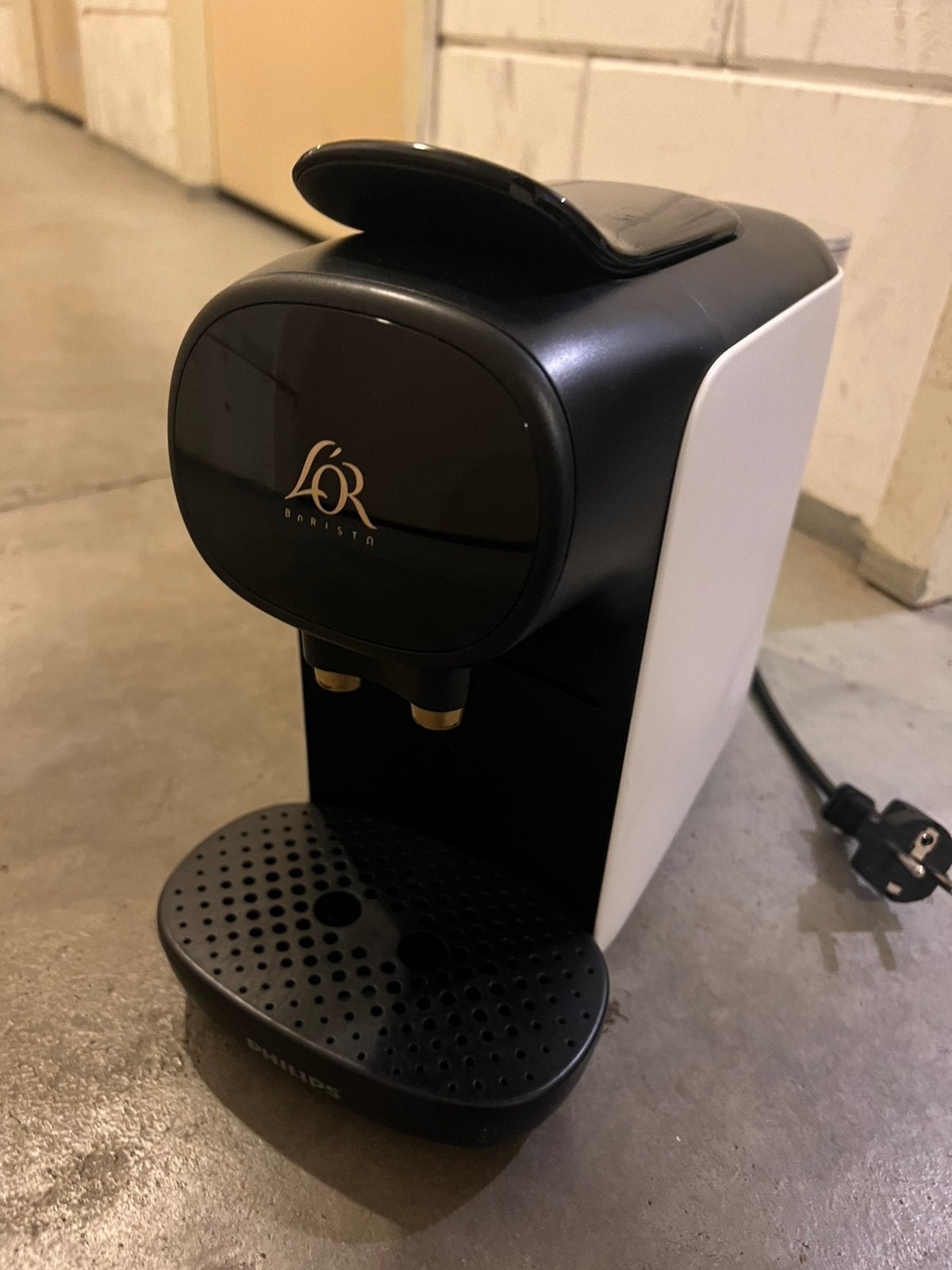 Philips L’OR Barista koffiecupmachine zwart-wit, Ophalen, Gebruikt, Koffiemachine
