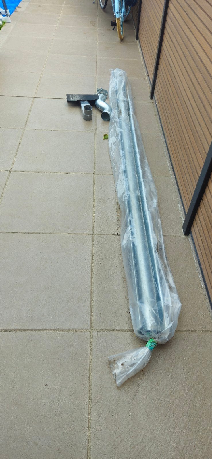 Zinken afvoerset inclusief dakgoot, nieuw, Ophalen, Nieuw, Zink, 80 mm of meer