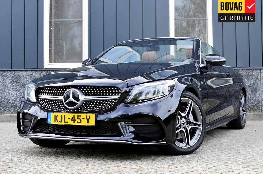 Mercedes-Benz C-Klasse Cabrio 200 Premium Plus Pack AMG-Line, Auto's, Mercedes-Benz, Automaat, 12 maanden, Euro 6, 4 cilinders