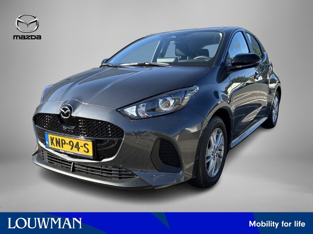 Mazda 2 Hybrid 1.5 Centre-line (bj 2026, automaat), Auto's, Mazda, 12 maanden, Bedrijf, 3 cilinders, Zilver of Grijs