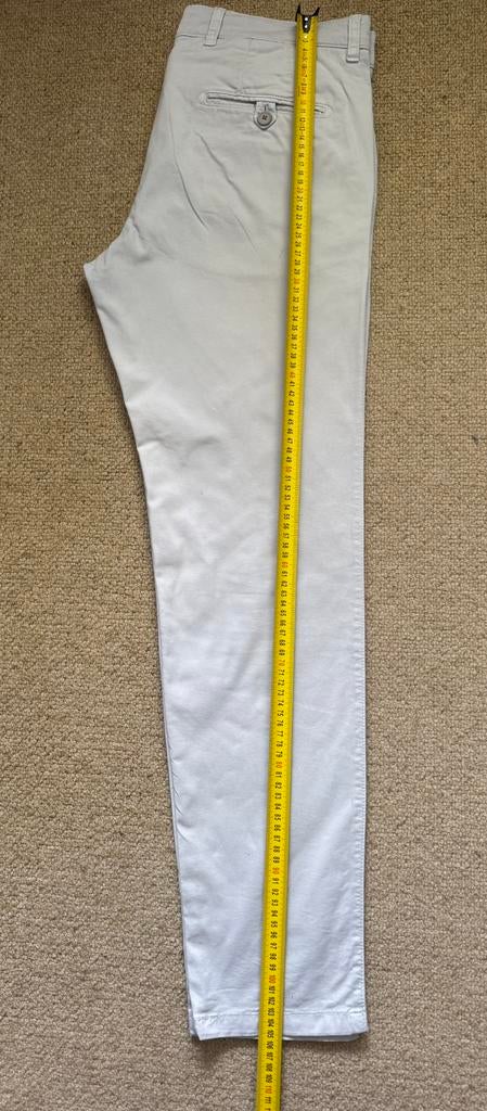 Drykorn FBP: beigekl. katoenen herenpantalon:-broek, 33/34, Ophalen of Verzenden, Zo goed als nieuw, Beige