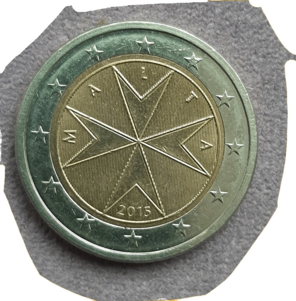 Euromunten, Ophalen of Verzenden, Malta, 2 euro, Losse munt