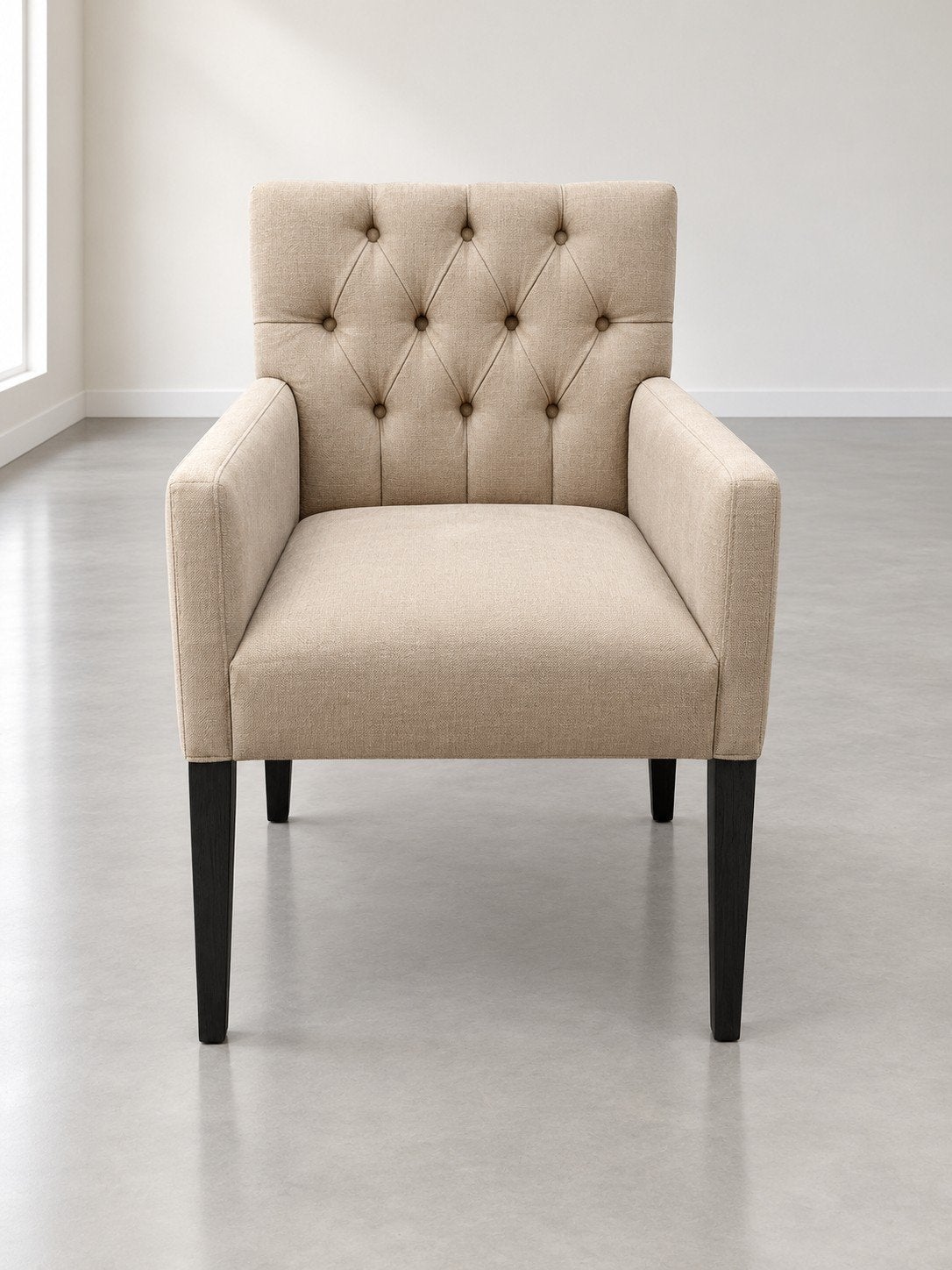 6 Chesterfield design stoelen - gereinigd - setprijs, ., Ophalen of Verzenden, Zo goed als nieuw, .