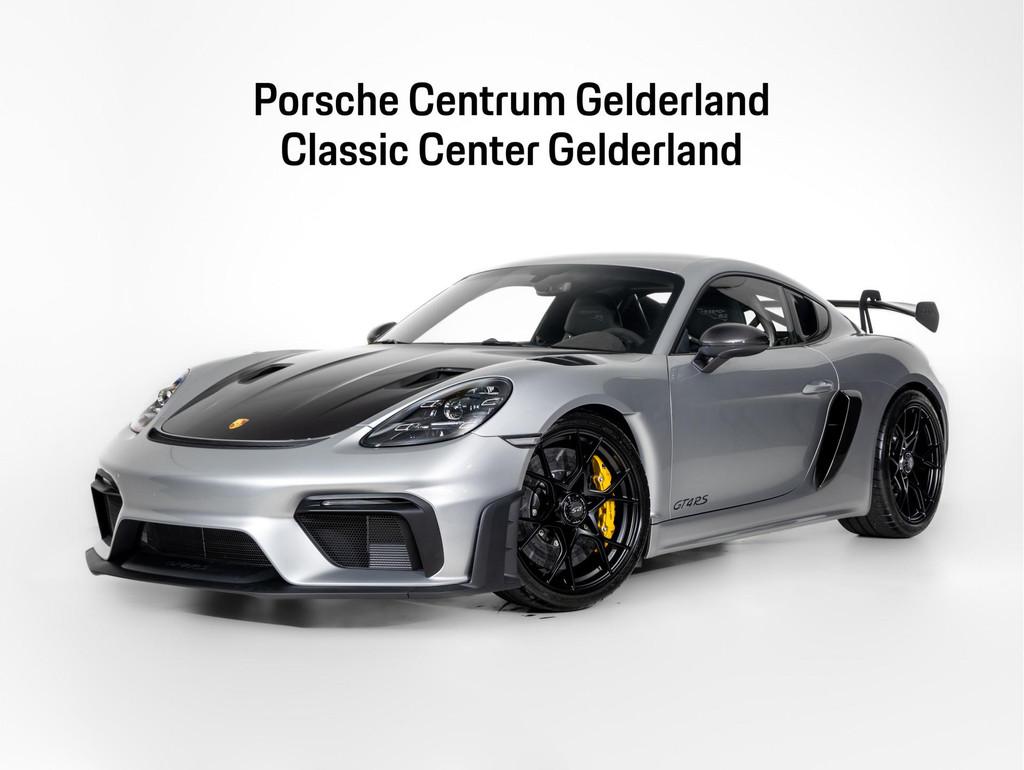 Porsche 718 Cayman GT4 RS, Auto's, Porsche, Zwart, Bedrijf, Nieuw, 2 stoelen