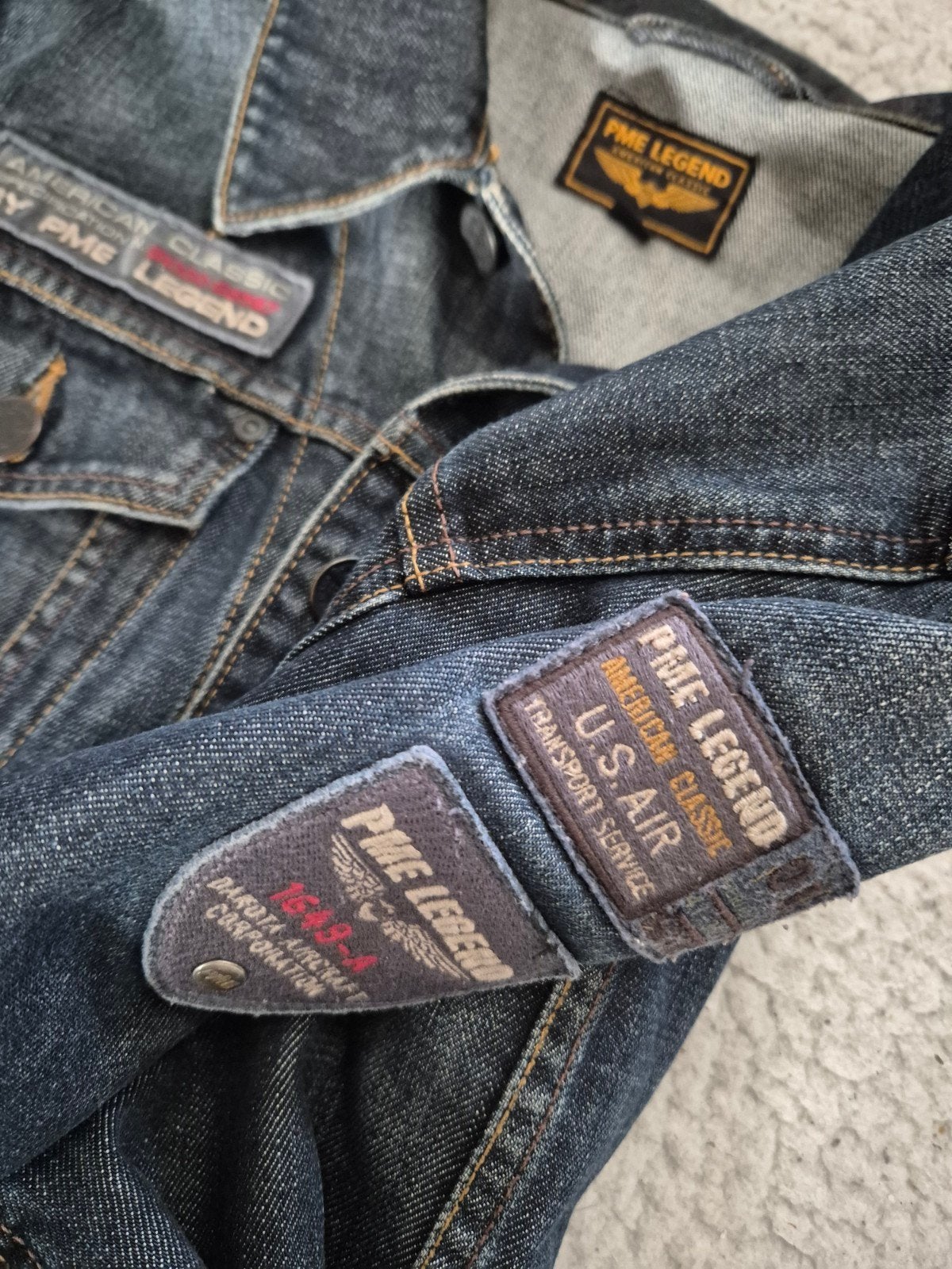 Pme Legend Pall Mall jeans Spijkerjas Spijkerjack maat XL, Blauw, ., Maat 56/58 (XL), Ophalen of Verzenden