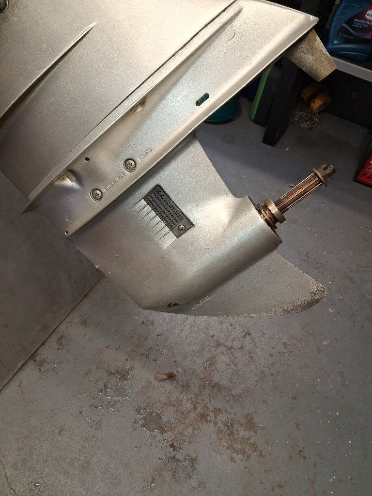 Staart  / staartstuk / aandrijving Honda 40 / 50, Ophalen, Gebruikt, Motor en Techniek, Zeilboot of Motorboot