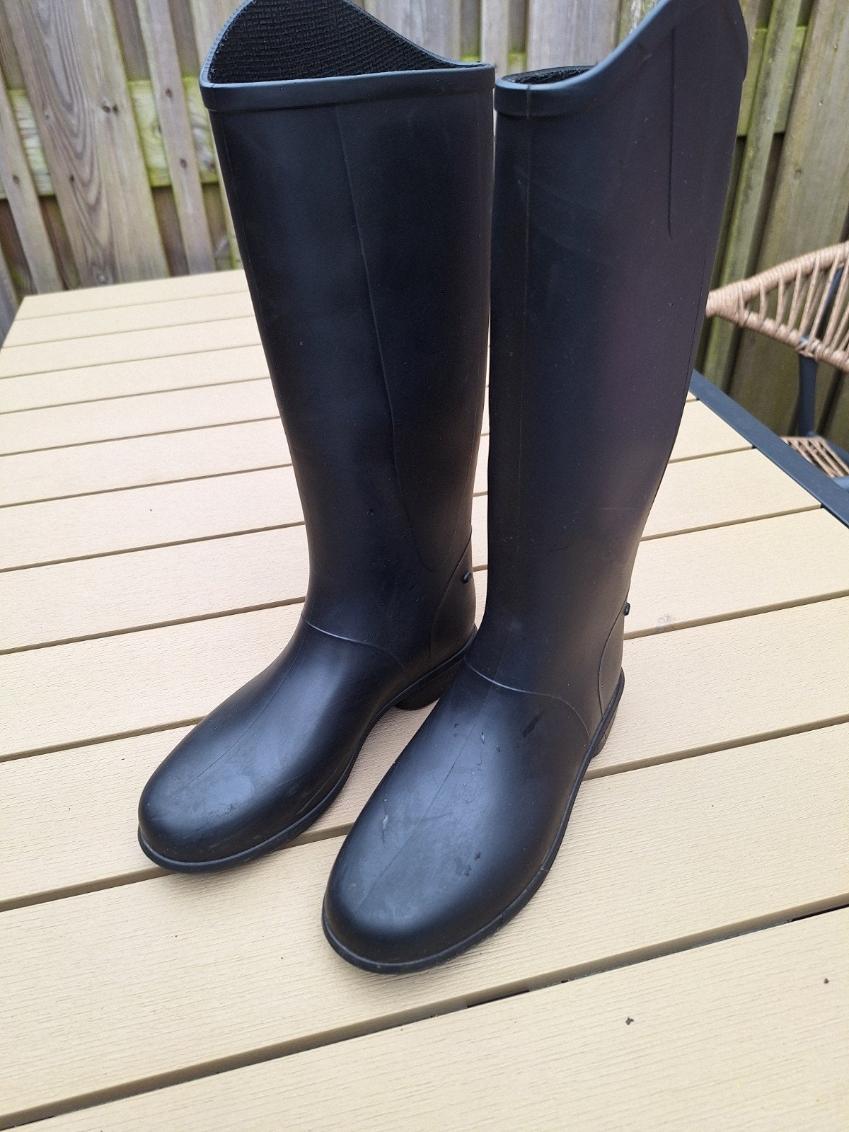 Paardrijlaarzen maat 35 van fouganza, Ophalen, Zo goed als nieuw, Dressuur, Schoeisel