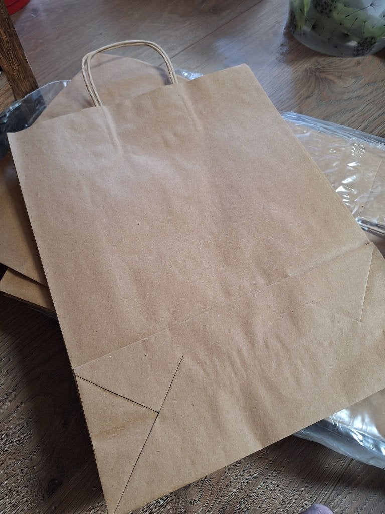 45 Papieren zakken, kaft 32x12x41cm, Ophalen, Nieuw