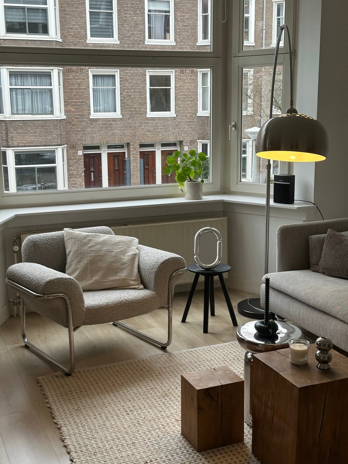 Lounge stoel van HM Home - Zo goed als nieuw!, Ophalen, Overige kleuren, Zo goed als nieuw, Eén