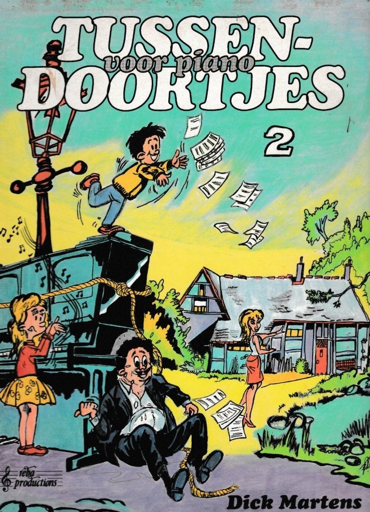 Dick Martens - TUSSENDOORTJES - DEEL 2 - voor piano, Gebruikt, Ophalen of Verzenden, Artiest of Componist, Piano