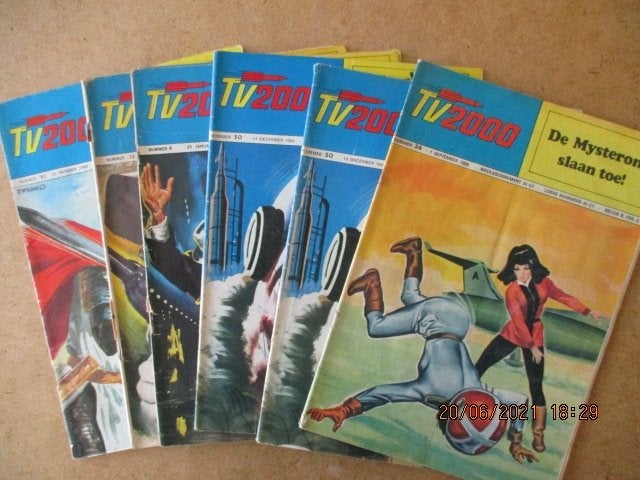 adv4493 tv2000, Eén comic, Ophalen, Gelezen, Overige gebieden