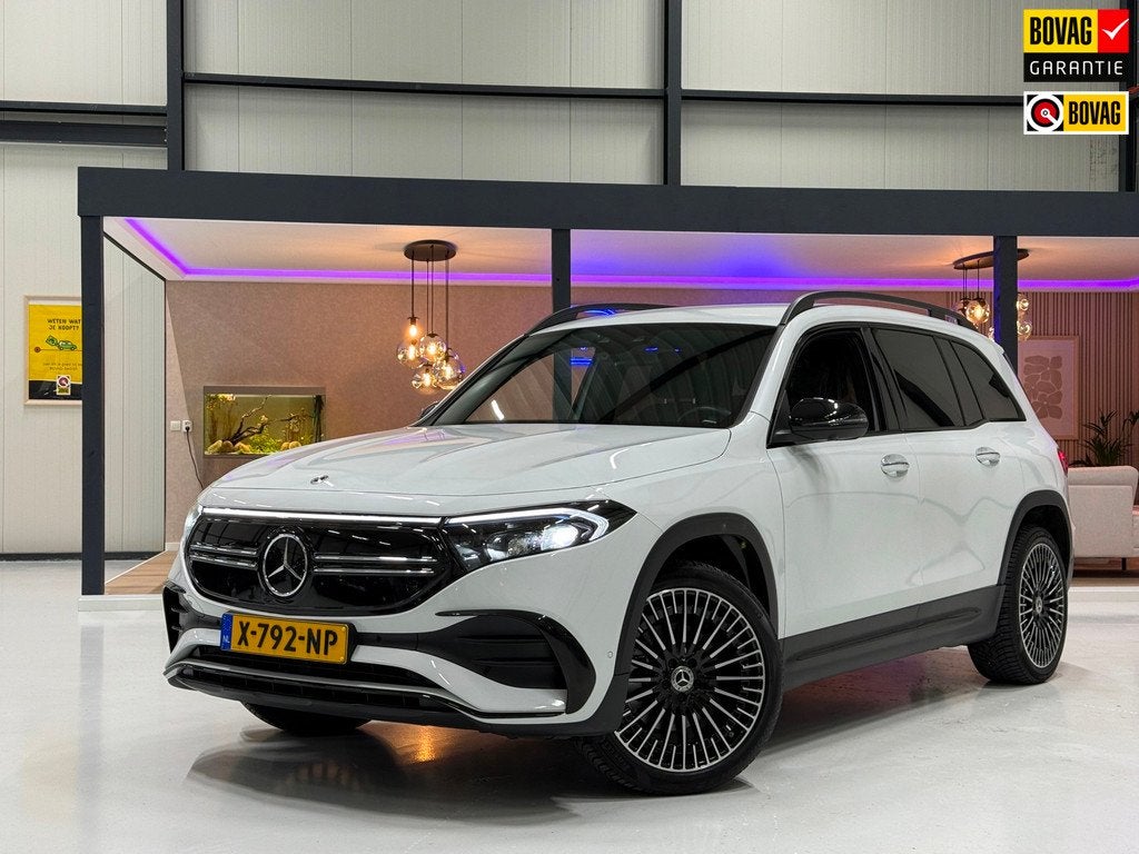 Mercedes-Benz EQB 250+ AMG Line 7persoons| Bj. 2024 | Trekha, Auto's, Mercedes-Benz, EQB, 7 stoelen, Wit, Origineel Nederlands