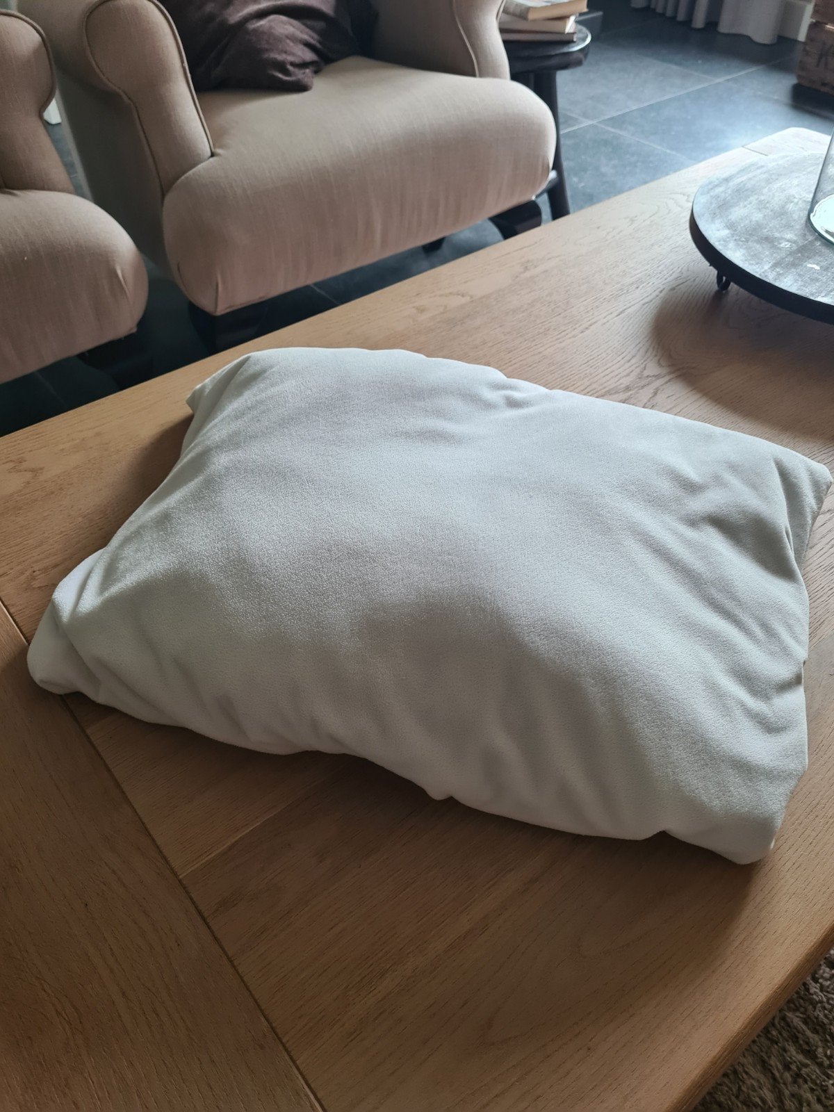 optidee optimink hoeslaken 180/200x 200/220 cm, Tweepersoons, Ophalen of Verzenden, Zo goed als nieuw, Wit