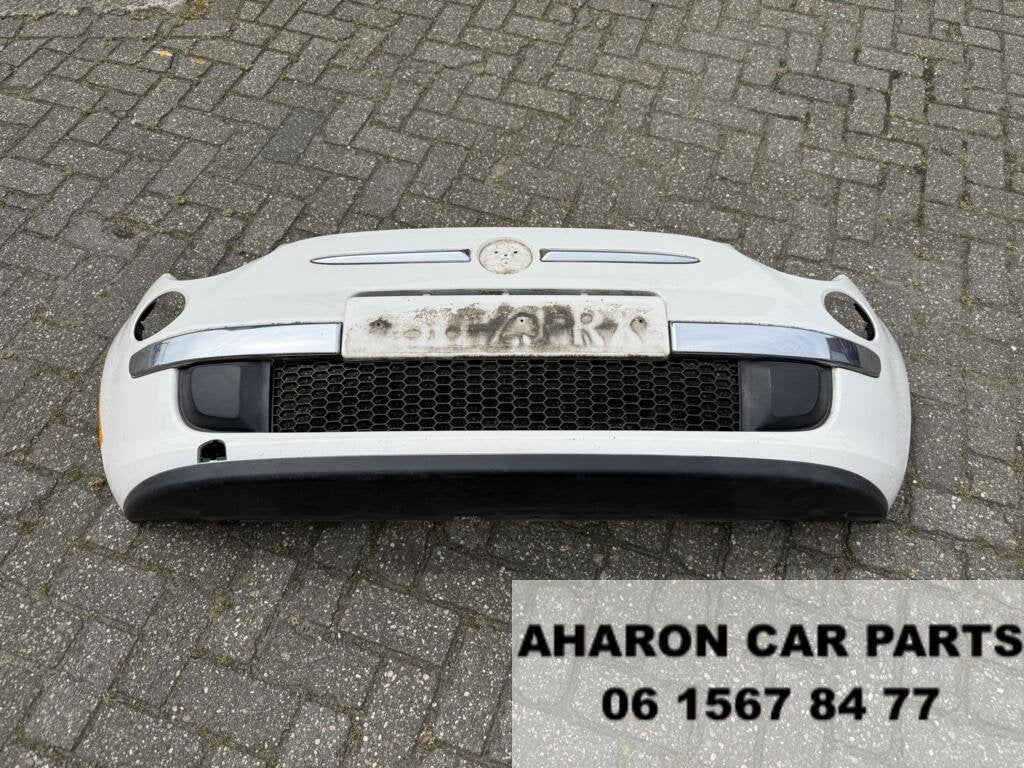 Fiat 500 Voorbumper Wit 735426888 C391Origineel 391, Auto-onderdelen, Carrosserie en Plaatwerk, Gebruikt, Voor, Ophalen of Verzenden