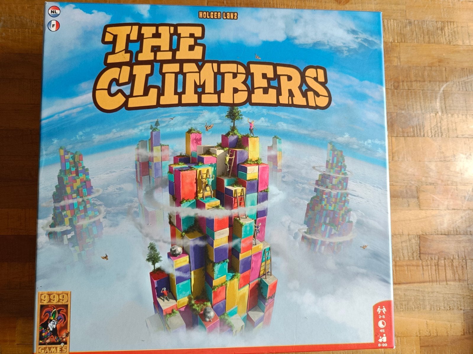 The Climbers - 999 games, Hobby en Vrije tijd, Drie of vier spelers, Ophalen of Verzenden, Gebruikt, 999 Games