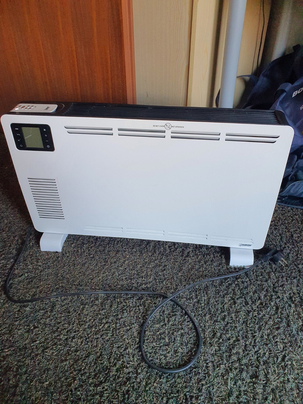 Eurom Elektrisch kacheltje met afstandsbediening., Huis en Inrichting, Kachels, Ophalen, Zo goed als nieuw