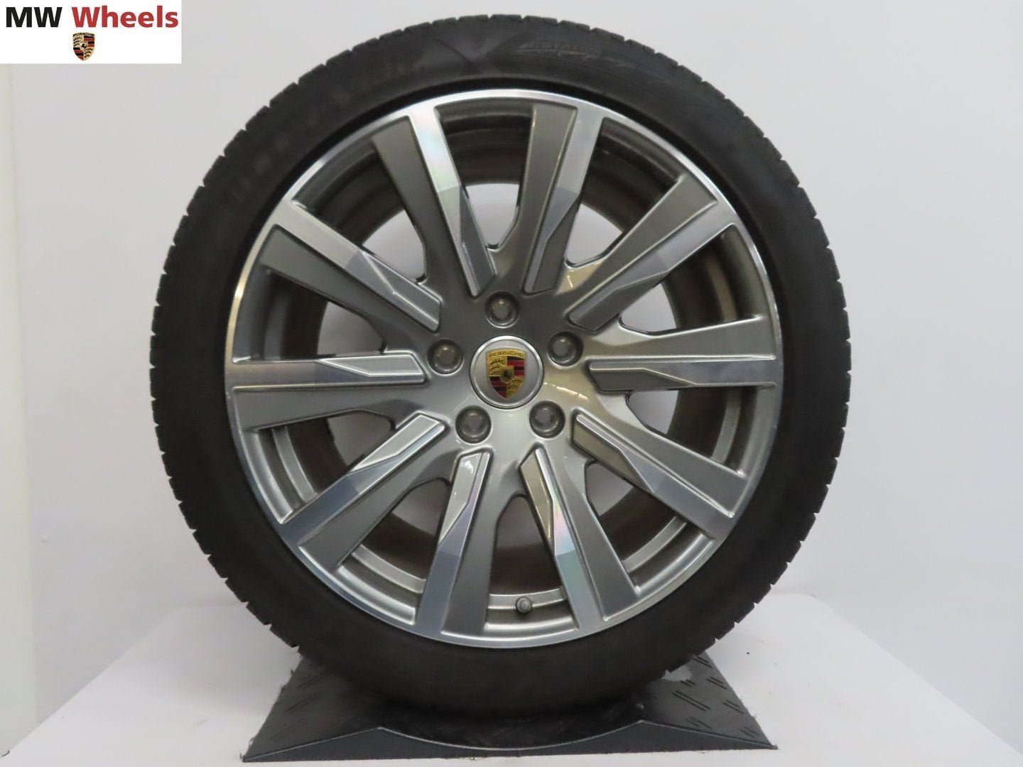 Originele Porsche Taycan 20 inch velgen winterbanden set, -, -, Banden en Velgen, 20 inch