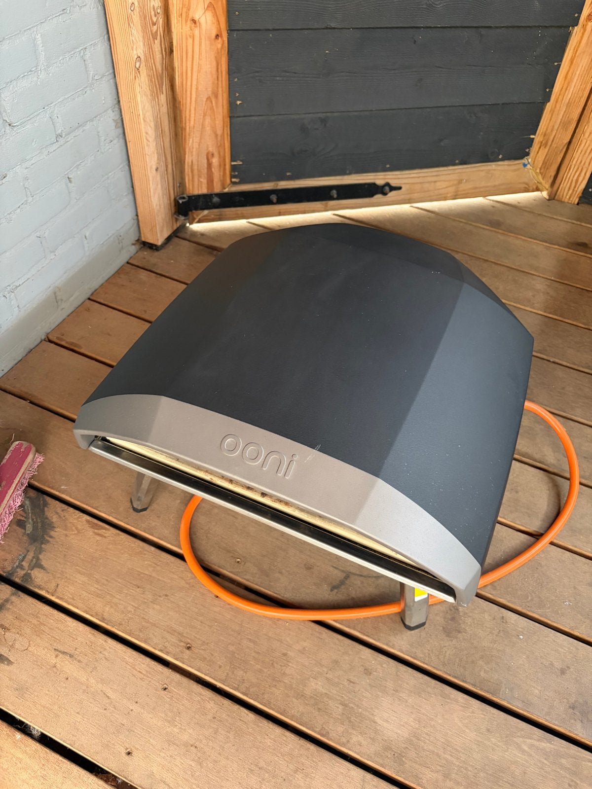 Ooni Koda 16 pizzaoven incl. gasslang - nette staat, Tuin en Terras, Pizzaovens, Ophalen, Zo goed als nieuw