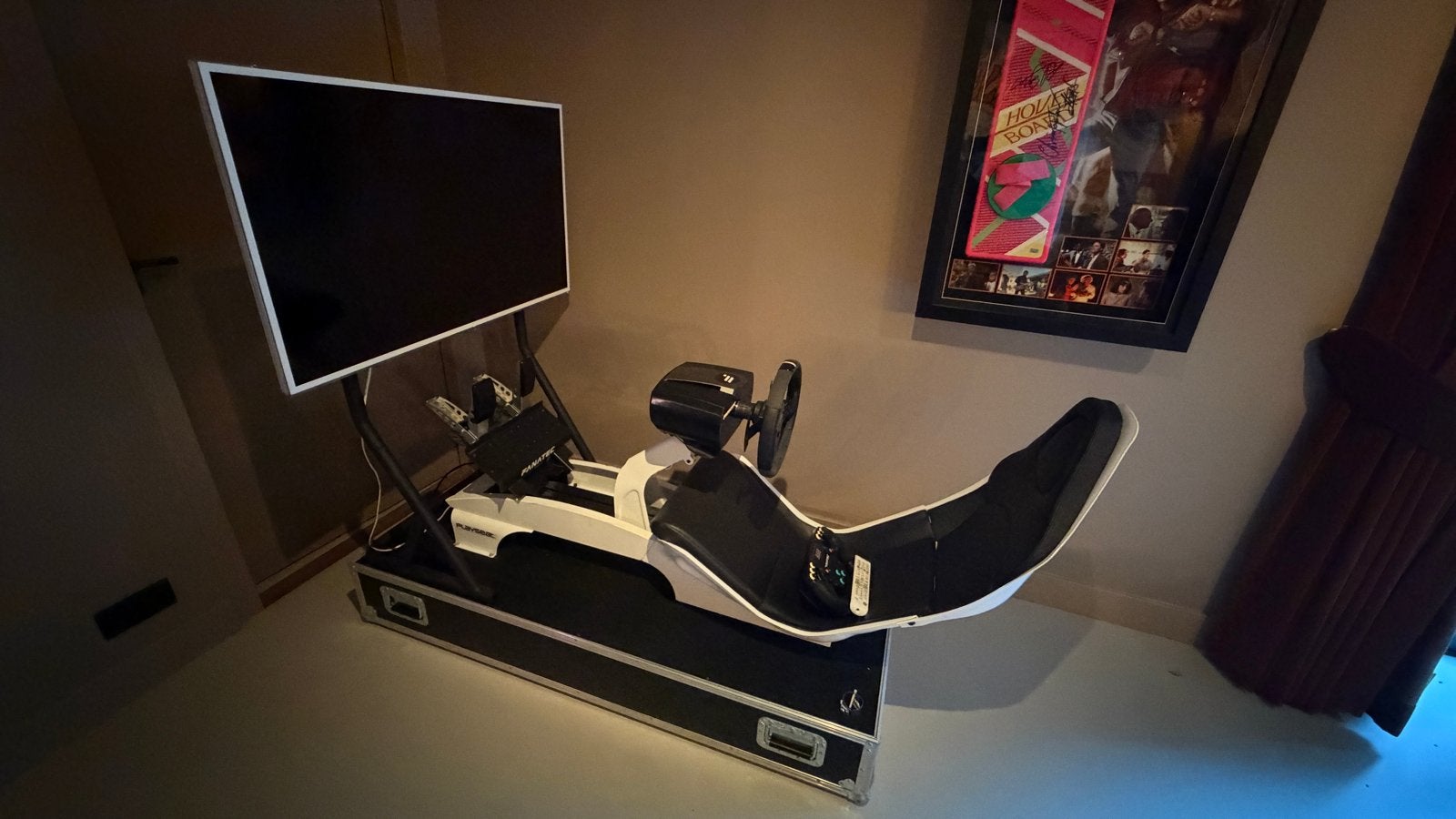 Playseat F1 + Fanatec CSL Elite + TV, Ophalen, Overige merken, Zo goed als nieuw