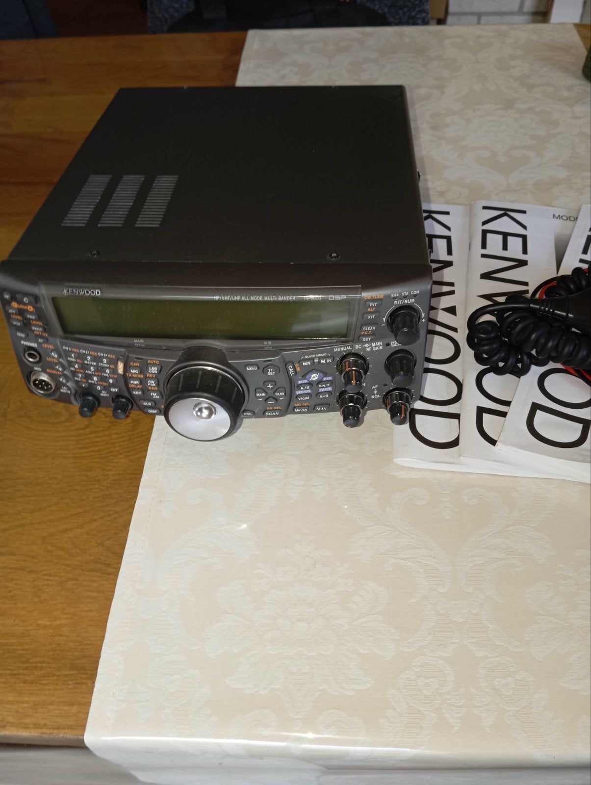 Kenwood ts-2000, Telecommunicatie, Zenders en Ontvangers, Ophalen, Gebruikt, Zender en Ontvanger