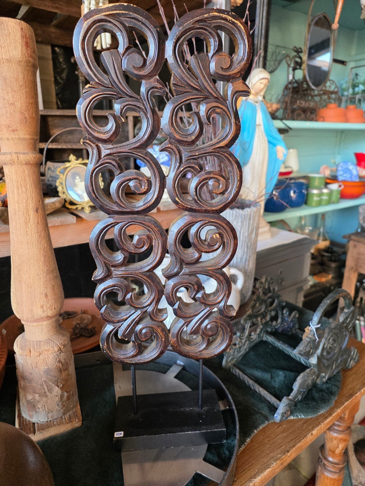 landelijke houten ornament / woondecoratie, Ophalen of Verzenden