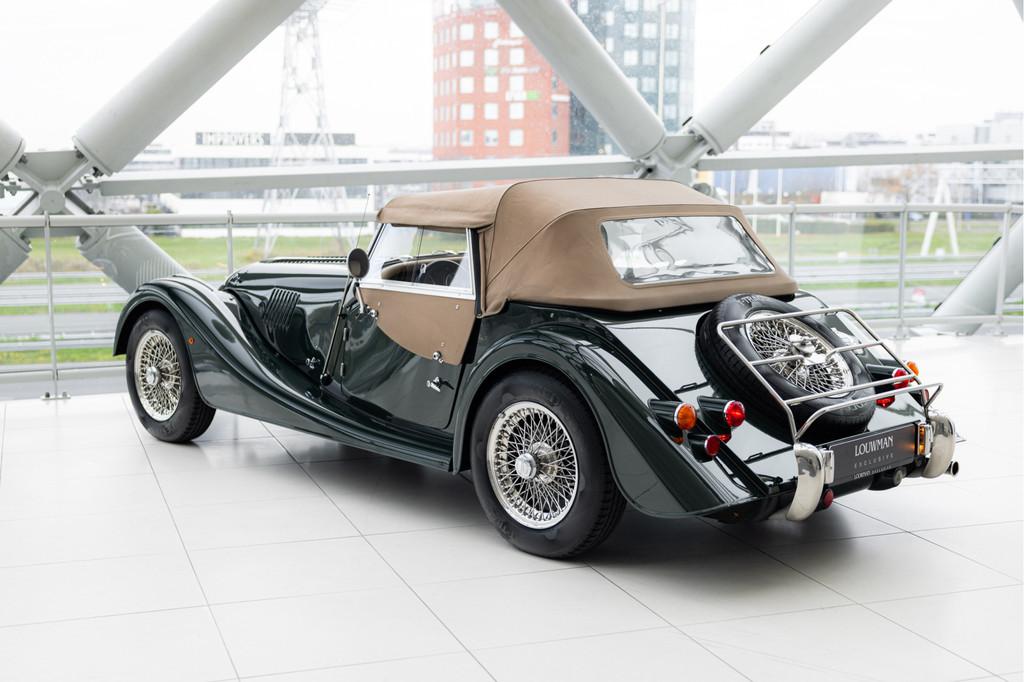 Morgan 4/4 1.6i | Bagagerek | Brooklands Green | (bj 2015), Auto's, Achterwielaandrijving, Gebruikt, 4 cilinders, Cabriolet