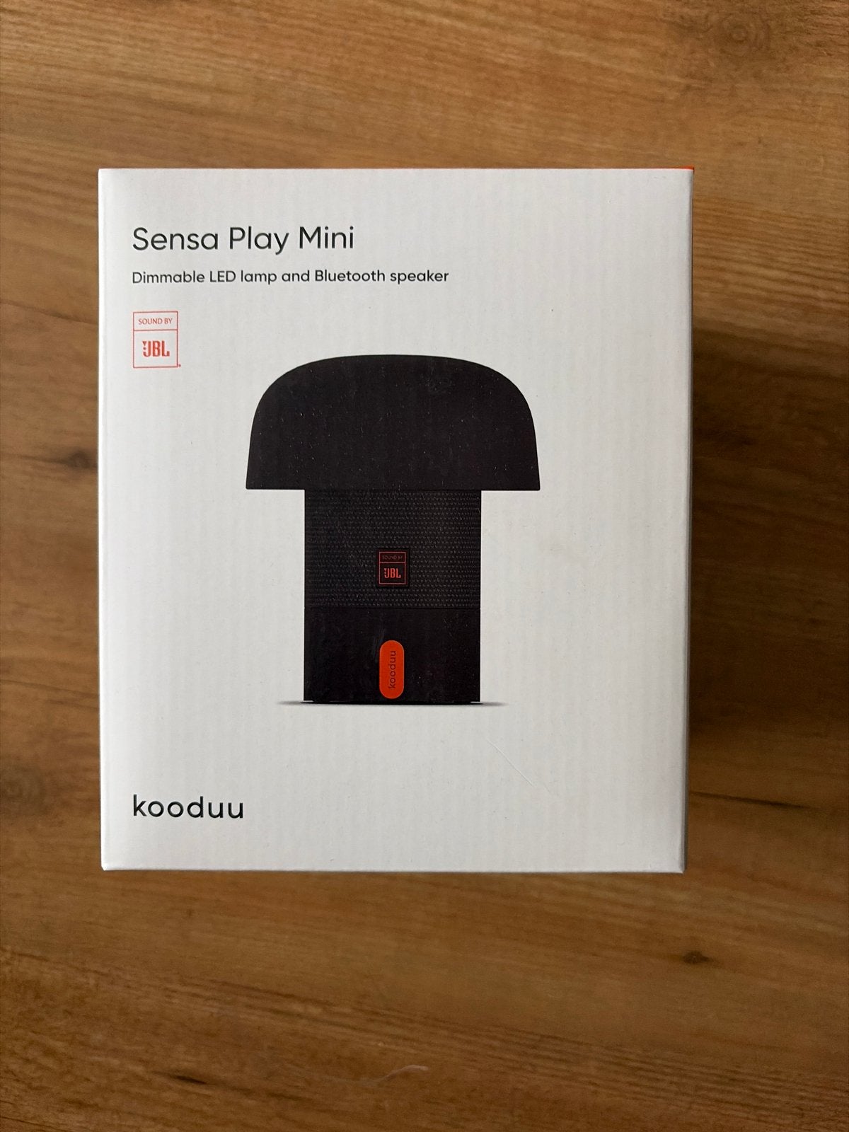 Kooduu Sensa Play Mini Dimbare LED lamp en Bluetooth speaker, Ophalen, JBL, Nieuw, Draagbare speaker
