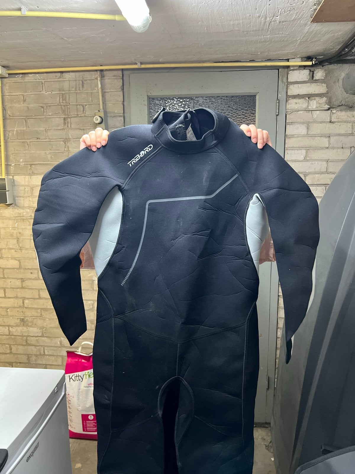 Tribord wetsuit XXL - Nieuwstaat, Watersport en Boten, Watersportkleding, Ophalen, Zo goed als nieuw, Dame of Heer, Wetsuit